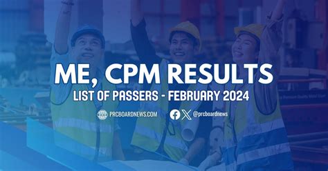 mechanical engineering board exam result|ME RESULT: February 2024 Mechanical Engineer, CPM board exam list of.